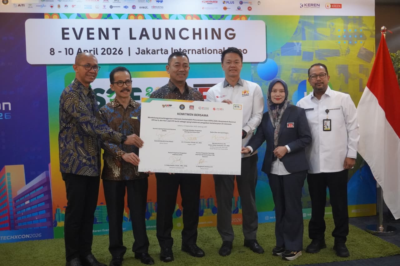 AKEN Holds Signing of Joint Commitment Charter with LKPP and BSSN, Along with MoUs Among Associations at the Launch of ISPE 2026